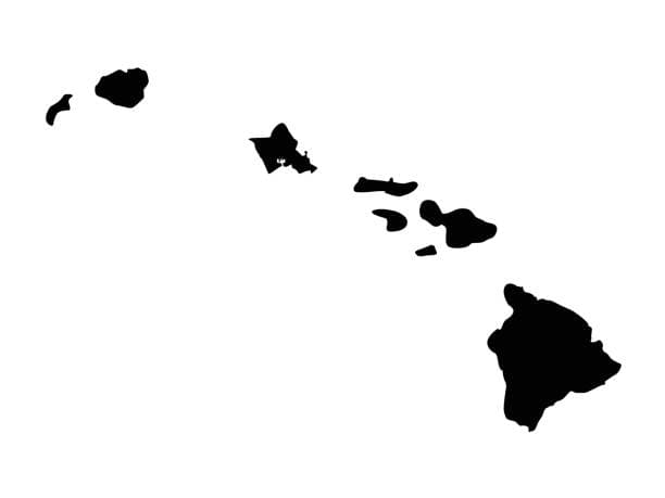Hawaii outline
