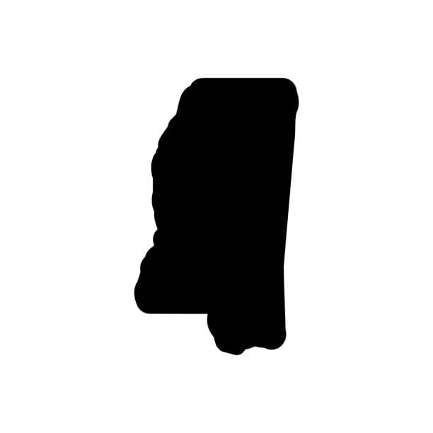 Mississippi outline