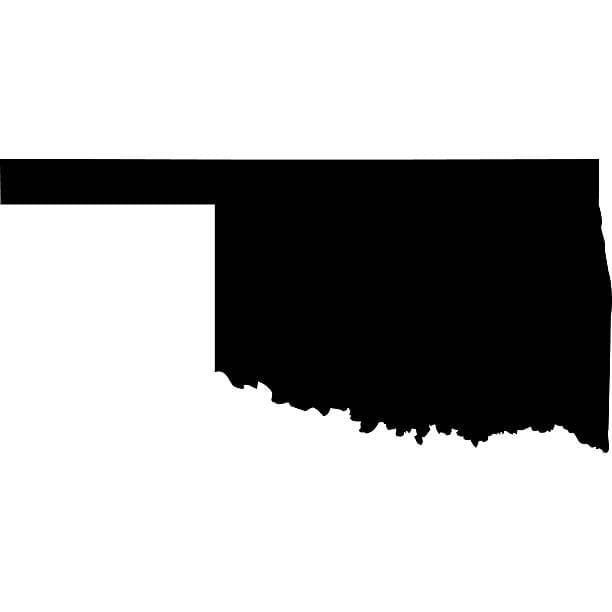 Oklahoma outline